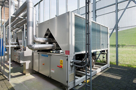 ativo monitorado chillers industriais
