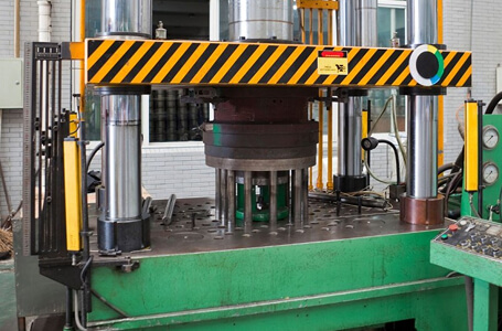 ativo monitorado prensas hidráulicas industriais